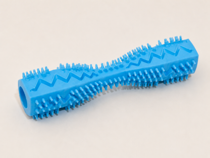 Soft Rubber Bristle Dog Toy – Fun Play & Gentle Teeth Cleaning